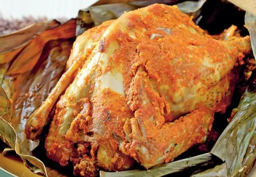 Ayam: makanan khas bali ayam betutu