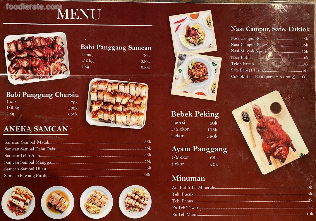 Daftar Harga Menu Restoran Johor Bahru 2024 Foodierate