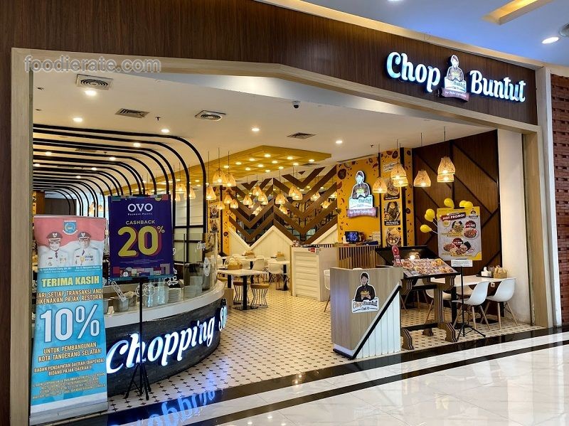 Chop Buntut Cak Yo Living World Alam Sutera Harga Menu Terbaru, No