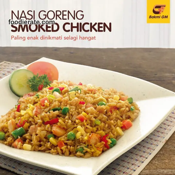 Nasi Goreng Smoked Chicken (reg) | Daftar Harga Menu Nasi Goreng Smoked