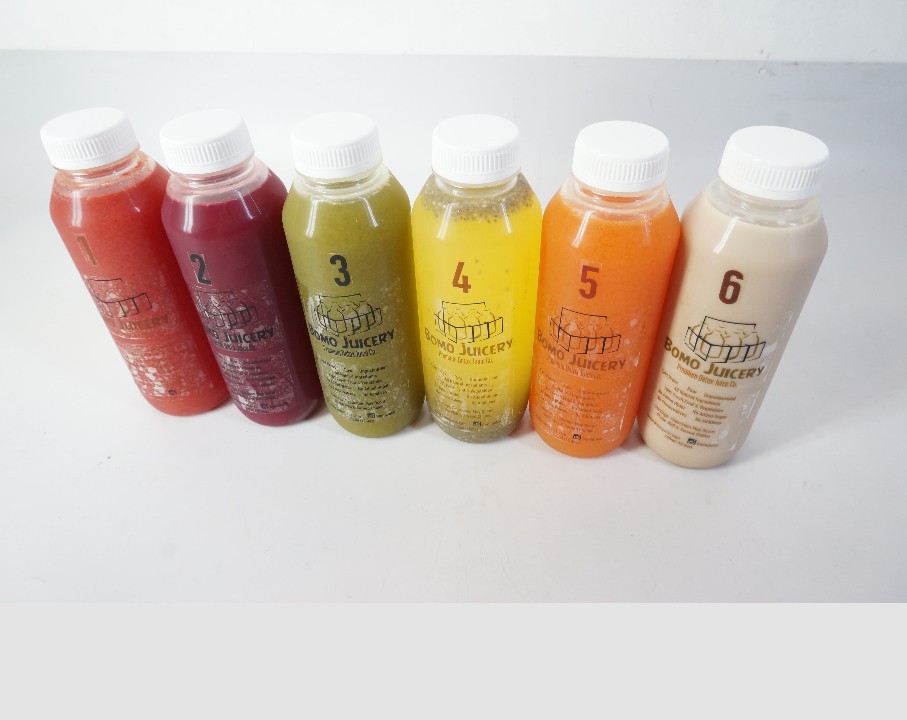 Menu Mini Basic Detox Package Bomo Juicery