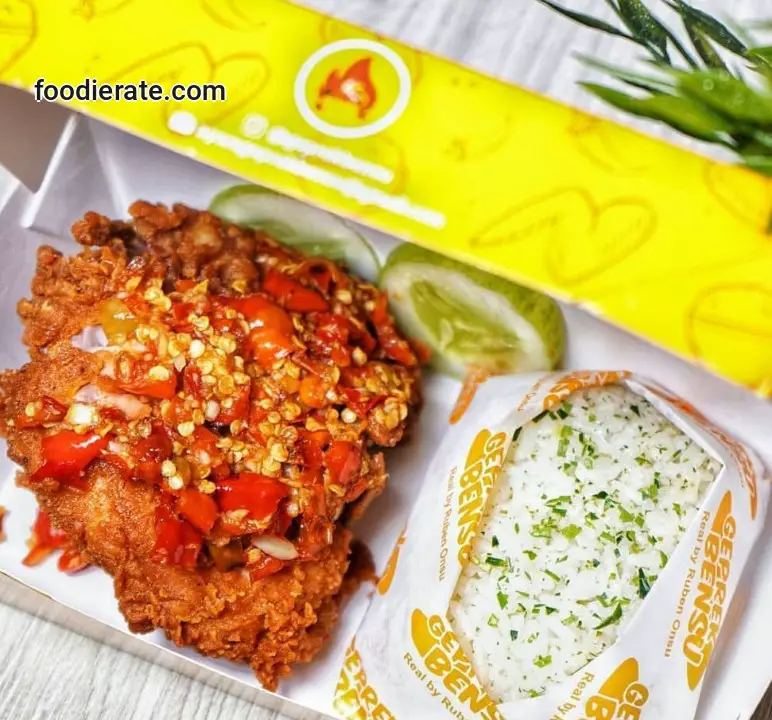 Paket Geprek  Bensu  Nasi Daun Jeruk Daftar Harga Menu 