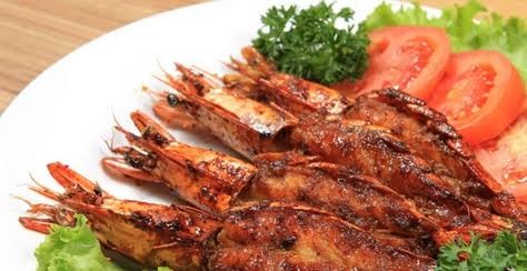 Menu Udang Super Bakar Rumah Makan Kartini