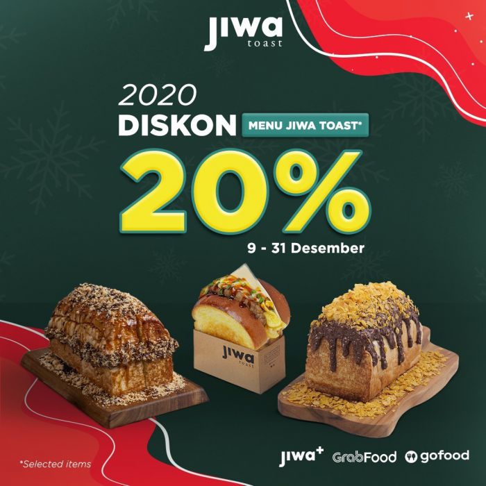 Promo Jiwa Toast Menu Pilihan Diskon 20 FoodieRate