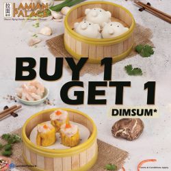 Promo Lamian Palace Dimsum - Buy 1 Get 1 Free