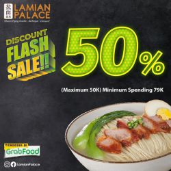 Promo Lamian Palace Grabfood Flash Sale - 50%