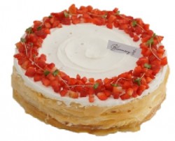 Sweet Berry Mille Crepe