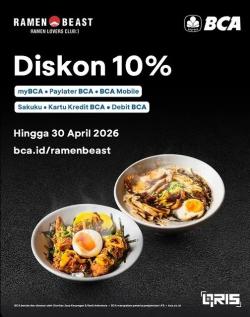 Promo Ramen Beast