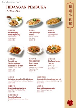 Daftar Harga Menu Grand Teo Chew
