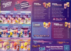 Daftar Harga Menu Super Juice Station