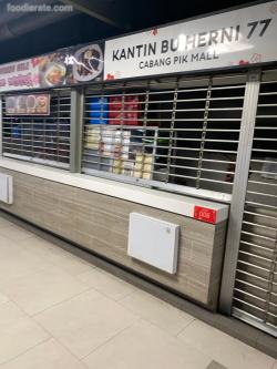Kantin Bu Herni 77 Apartemen Tokyo Riverside Pantai Indah Kapuk (PIK)