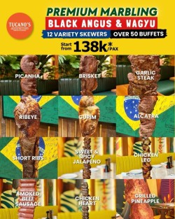 Promo Tucano's Churrascaria Brazilian BBQ & Buffet