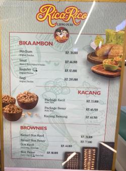 Daftar Harga Menu Rica Rico 2026 | Foodierate