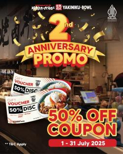 Promo Yakitate Kalbi Anniversary Restoran