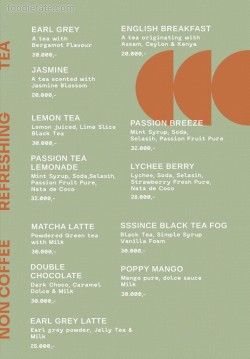 Daftar Harga Menu Sssince Coffee & Company