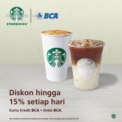 Promo Starbucks Coffee BCA