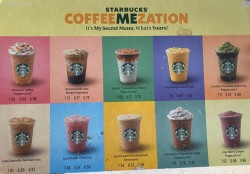 Daftar Harga Menu Starbucks Coffee
