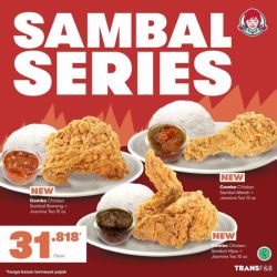 Promo Wendy's Wendys Sambal Series - 31k