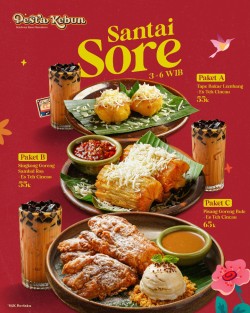 Promo Pesta Kebun Santai Sore