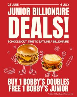 Promo Bobby's Burgers