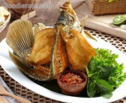 Gurame Goreng Terbang