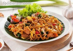 Mie Goreng Ati Ampela Ayam