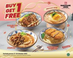 Promo Marugame Udon Buy 1 Get 1 Free