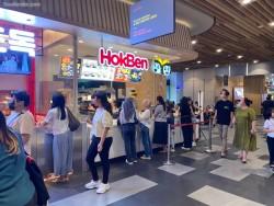 Lokasi HokBen (Hoka Hoka Bento) Express di Mall of Indonesia (MOI)