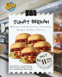 Promo Dons Burger