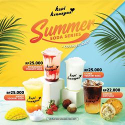 Promo Kopi Kenangan Summer Soda Series - 22k