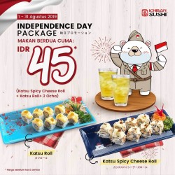 Promo Merdeka RI Ichiban Sushi