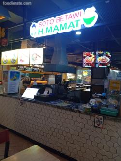 Soto Betawi H. Mamat Mall Lippo Cikarang Cikarang Selatan