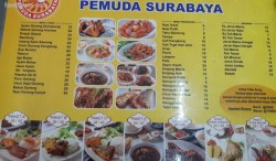 Daftar Harga Menu Ayam Goreng Pemuda Surabaya