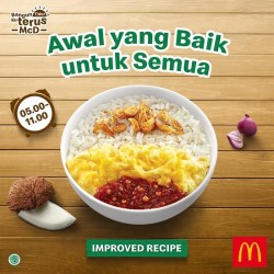 15 Ribu Nasi Uduk McDonald's