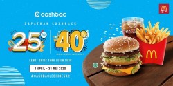 Promo McDonald's Cashbac
