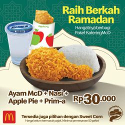 Promo McDonald's Paket KateringMcD - 30k