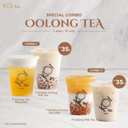 Promo KOI The Spesial Combo Oolong Tea - 35k