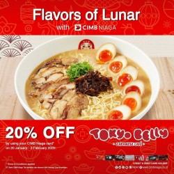 Promo Tokyo Belly CIMB - 20%