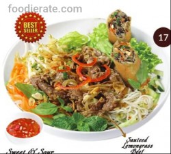 Bun Bo Xao - Cha Gio