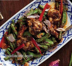 Long Beans With Shrimp Paste