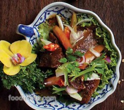 Thai Beef Salad Jittlada Restaurant