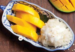 Mango Sticky Rice (Seasonal) Jittlada Restaurant