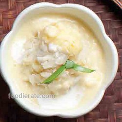 Durian Sticky Rice (Seasonal) Jittlada Restaurant