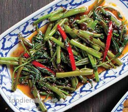 Morning Glory With Shrimp Paste