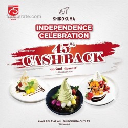 Promo Merdeka Shirokuma - 45%