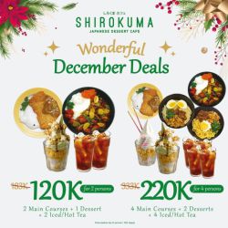 Promo Shirokuma Wonderful December - 120k