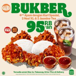 Promo Burger King Paket Bukber - 95k