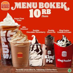 Promo Burger King Menu Bokek - 10k