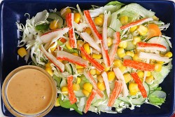 Kani Corn Salad Ramen 1