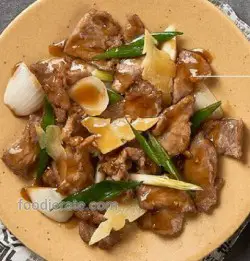 Stir Fried Beef With Ginger And Spring Onion Wee Nam Kee